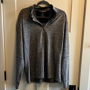 Kuhl Men's Heathered Gray Long Sleeve Shirt